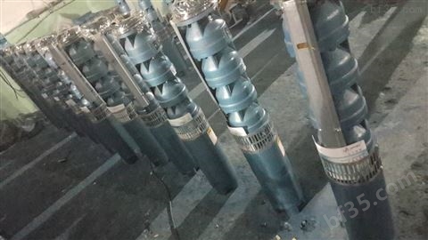 QJ深井泵铸铁系列大流量潜水泵农用多级泵