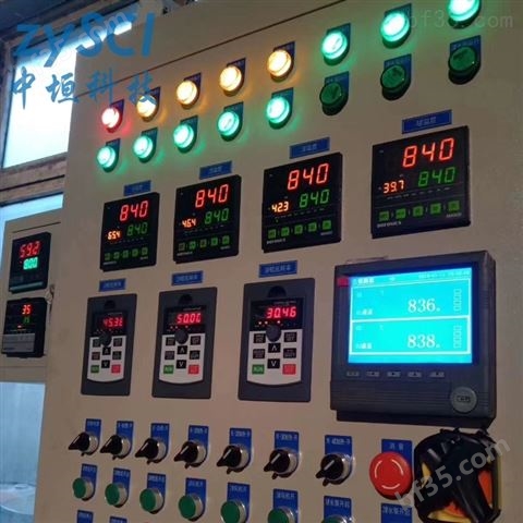 压力流量温度液位用小型PLC系统集成控制柜