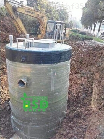 博斯达雨水预制泵站设计