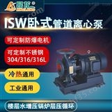 工业用不锈钢铸造ISW卧式管道泵