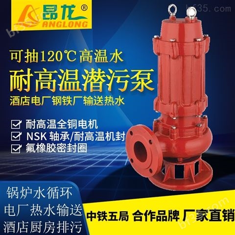 WQR高温提升泵沸水潜污泵热水输送大流量