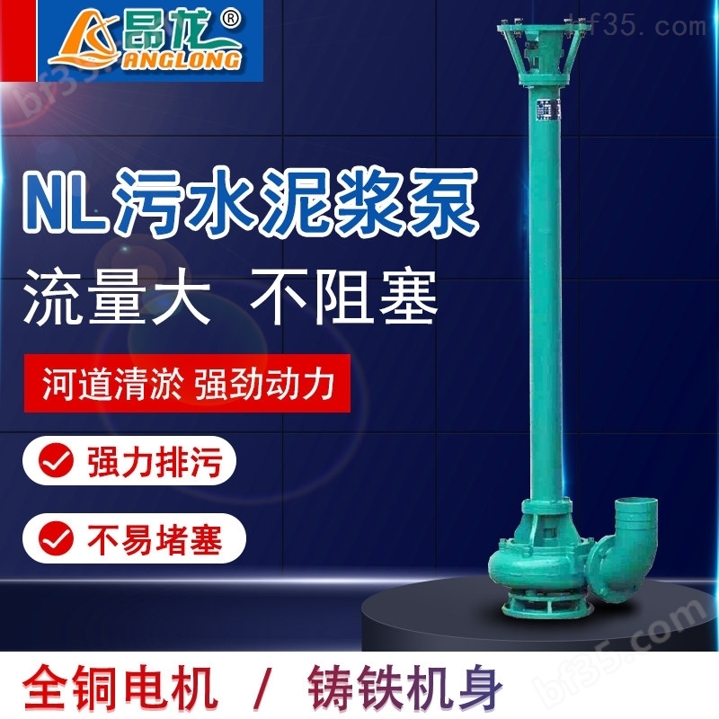 昂东NL型泥浆泵 带铰刀液下排污泵